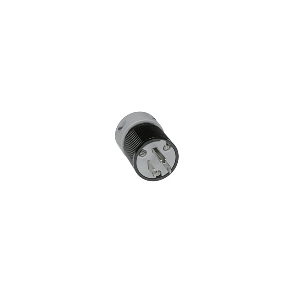 Woodhead Straight Blade Plug, 5-15P, 15 A, 125V AC, 2 Pole